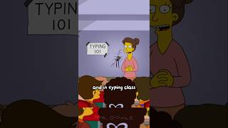 Modern school without electronics thesimpsons [upl. by Ahsanat]