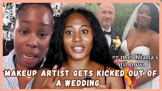 Makeup Artist Got Kicked Out Of A Wedding  Viral Video Part 1 [upl. by Ermin]