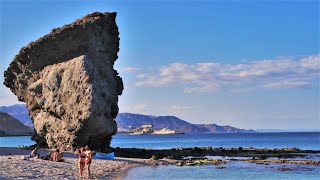 Playa de Los Muertos en Carboneras Almería [upl. by Kaleena442]