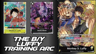 A Noob Learning BY Luffy In OP07  One Piece TCG Sim Deck Profile And Gameplay [upl. by Avon]