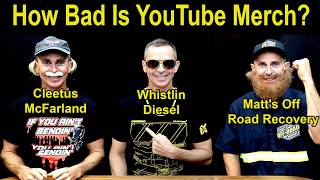 How Bad is YouTuber Merch Whistlin Diesel vs Cleetus LTT VGG Matts Off Road Recovery [upl. by Cybil]