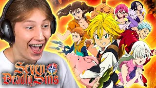 Seven Deadly Sins All Openings 19 REACTION  Anime OP Reaction [upl. by Wylde]