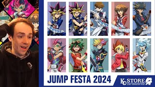 Jump Festa 24 LIVE COVERAGE YuGiOh 9 IS HERE [upl. by Rufus]