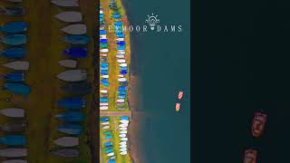 Exmoor dams dam drone explore hiking uk lake holiday exmoor paddleboarding [upl. by Eidod]