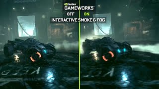 Batman Arkham Knight  NVIDIA GameWorks Batmobile Video [upl. by Airamalegna]