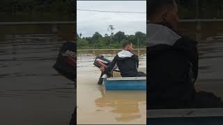 Info banjir hari ini  30112024 Jalan Hulu Terengganu terputus hubungan banjir pray4pantaitimur [upl. by Amilb]