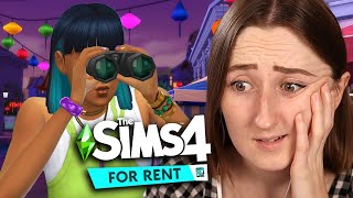 EVERYTHING in The Sims 4 For Rent Full Playthrough [upl. by Nolyar]