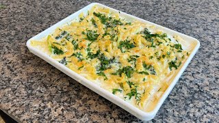 Macarrão Gratinado Com Brócolis e Queijo  Delícias da Eleni [upl. by Alicia]