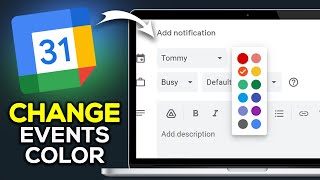 How To Change Color Of Google Calendar Events [upl. by Ailehc]