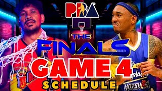 MAGNOLIA vs SAN MIGUEL  PBA FINALS GAME 4 SCHEDULE  PBA COMMISSIONERS CUP 202324 [upl. by Wichern]