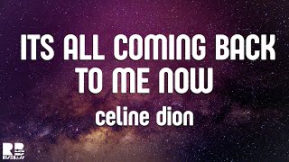 Celine Dion  Its All Coming Back To Me Now  Karaoke Version [upl. by Jangro875]