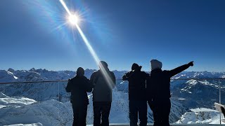 Trip to Oberstdorf Germany in the Bavarian Alps and cable car ride to the Nebelhorn summit [upl. by Bea]