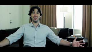 Josh Groban answers some Aussie fan questions [upl. by Rochkind]