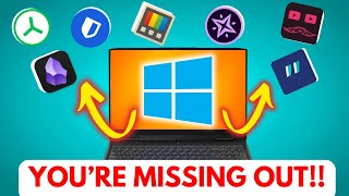 15 Useful Windows Apps No One is Talking About [upl. by Dnartreb691]