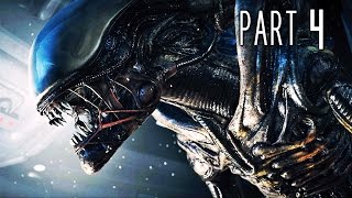 Alien Isolation Walkthrough Gameplay Part 4  Android Monsters PS4 [upl. by Jaf890]