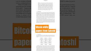 bitcoin 2025 Satoshi white papers bitcoin crypto money wealth bitcoin2025 [upl. by Nyhagen]