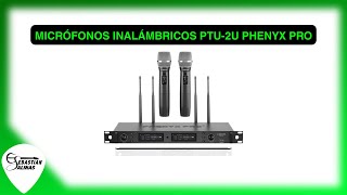 Micrófonos inalámbricos Phenyx Pro PTU2U Unboxing [upl. by Brittain]