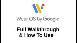 WearOS by Google Full Detailed Walkthrough amp How To with iPhone and on the watch w Chapter Markers [upl. by Alohcin]