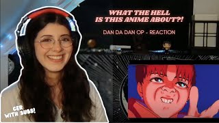 I want to know more about this anime DAN DA DAN Opening  Otonoke by Creepy Nuts  REACTION [upl. by Alra]