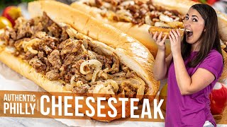 Authentic Philly Cheesesteak [upl. by Sadoff377]