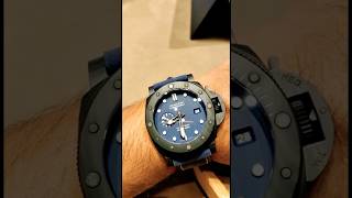 panerai Panerai Submersible Quarantaquattro carbotech blu abisso reference PAM01232 watch shorts [upl. by Ecydnarb754]