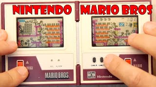 Retro Classic Nintendo Game and Watch  Mario Bros [upl. by Nayra119]