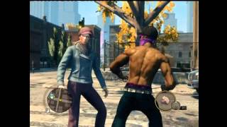 SAINTS ROW 3  Melee attacks [upl. by Linoel]