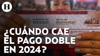 ¡Pago doble de Pensión Bienestar este 2024 Conoce el mes que se dará el recurso este año [upl. by Raamaj454]