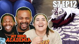 Fixed My Hero Academia Season 7 Episode 12 Reaction [upl. by Akimihs]