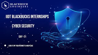 IIDTAPSCHE Cyber Security Internships Session 21 [upl. by Carson]