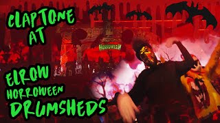 Claptone live  Elrow Horroween Drumsheds London  Full Set Halloween Edition [upl. by Mickelson]