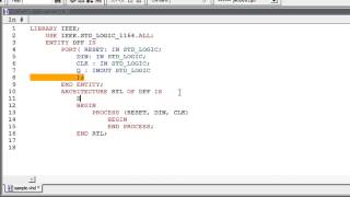 VHDL Basic Tutorial 3 [upl. by Camroc]