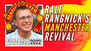 Ralf Rangnick Manchester United FM22 Tactic  133 GOALS  RDF Tactics  Football Manager 2022 [upl. by Edroi28]