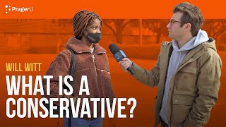 What Is a Conservative  Man on the Street [upl. by Mehalek]