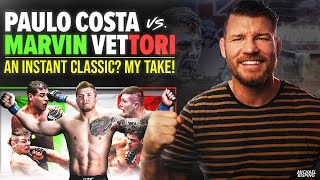 Marvin Vettori vs Paulo Costa An Instant Classic My Take [upl. by Alioz]