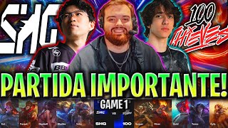 SERIE MUY IMPORTANTE PARA MAD KOI  SHG vs 100T Game 1 WORLDS PLAY IN 2024 IBAI ESPAÑOL [upl. by Adis]