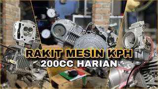 BORE UP KPH 200CC HARIAN [upl. by Adihsaar788]