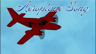 Aeroplane Song  Nursery Rhymes amp Kids Songs  Aeroplane Carry us Far and Wide  Airplane [upl. by Llehsyar]