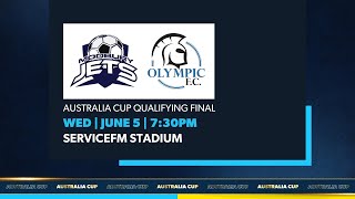 Australia Cup Qualifying Final 2024  Modbury Jets v Adelaide Olympic [upl. by Philis]