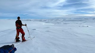 Hardangervidda på langs 2024  Ett Vintereventyr det er verdt å få med seg Teksting tilgjengelig [upl. by Esyla332]