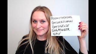 Video 660 Permittering omsorgslønn oppsigelse dagpenger og NAV [upl. by Moina366]