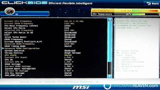 UEFI BIOS  MSI P67AGD65 [upl. by Stempson]