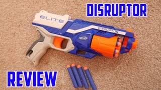 Nerf NStrike Elite Disruptor Unboxing Review amp Range Test [upl. by Barraza723]