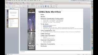 COBie extension to Solibri Model Checker Webinar Video [upl. by Zere]