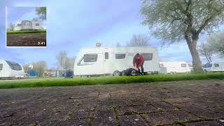 Follow along as I take down my Dometic Leggera Air 220 S Caravan Awning in 3 minutes 41 seconds [upl. by Sirtimed]