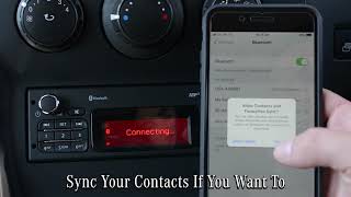 Pairing Bluetooth to a MercedesBenz Citan [upl. by Colville154]