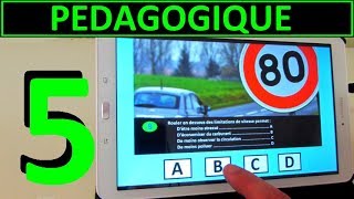 Code de la route 2024 5  Pédagogique [upl. by Legyn]