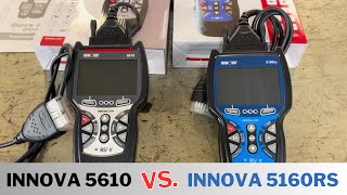 Innova 5610 vs 5160RS Differences [upl. by Nilyac126]