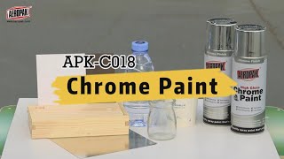 AEROPAK Chrome Paint high quality and high gloss paint [upl. by Nola]