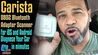 Carista OBD2 Bluetooth Adapter Scanner 🚘  LGTV Review [upl. by Brook380]